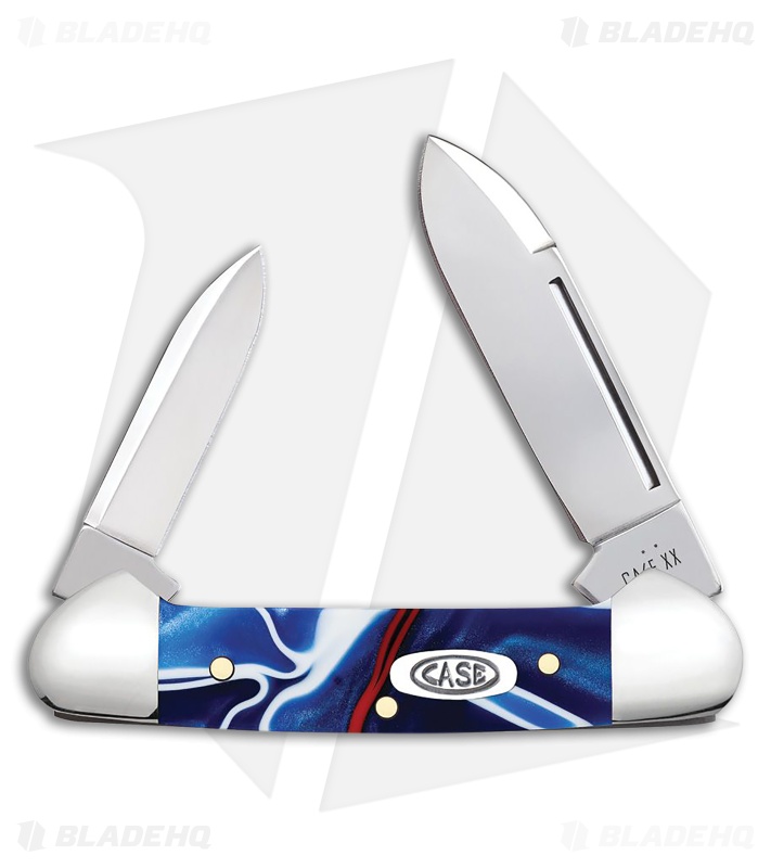 Case Cutlery Baby Butterbean Patriotic Kirinite (1.90" Polish)