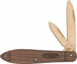 Case Knives Teardrop Jack Wooden Knife Kit 3.5" Wood 12028