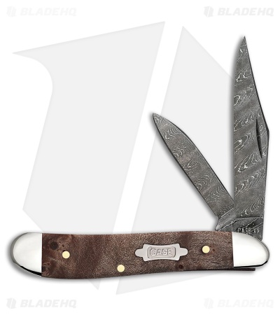 Case Knives Peanut Knife 2.75" Maple Burl Wood (7220 DAM)