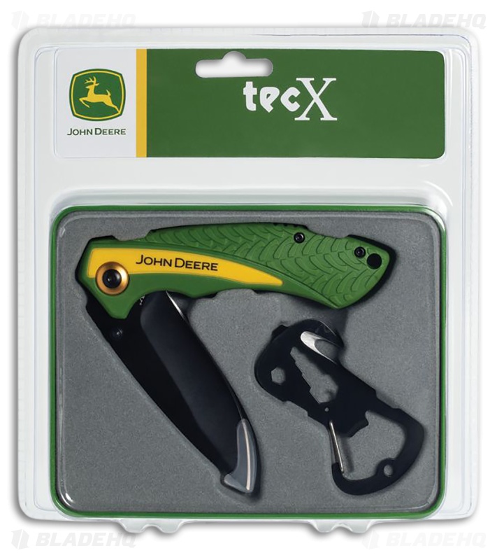 Case Cutlery John Deere TecX Knife W/Multi Tool (3.00" Black)