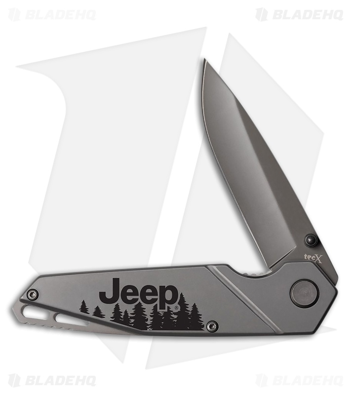 Case Cutlery TecX Linerlock Jeep Gray Stainless (3.25" Gray)