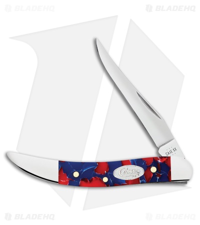Case Cutlery Small Texas Toothpick Freedom Kirinite (2.25" Polished) 