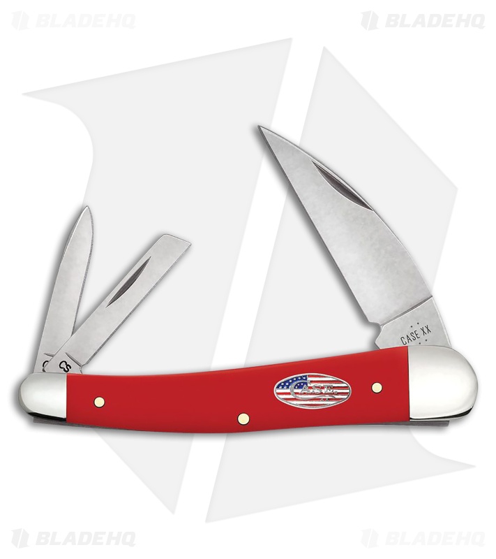 Case Cutlery American Workman Red Synthetic (2.33" Stonewash)