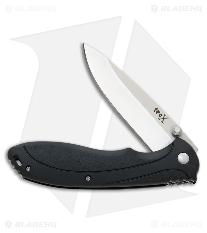 Case Cutlery Linerlock TecX X-Pro Black ABS (3.50" Satin)