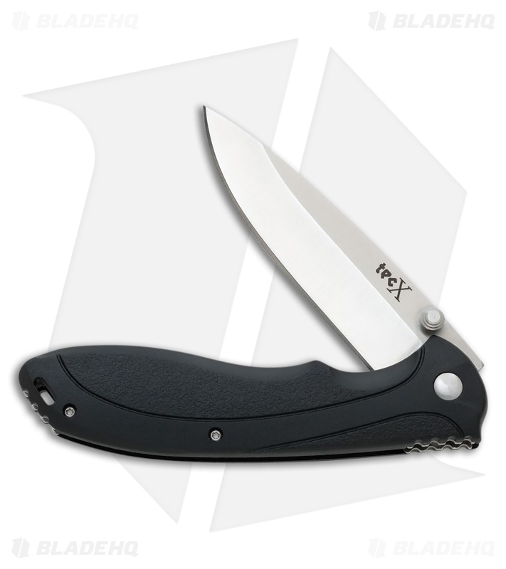 Case Cutlery Linerlock TecX X-Pro Black ABS (3.50" Satin)