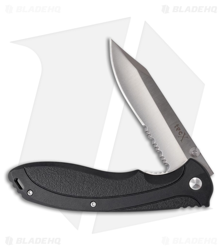 Case Cutlery Linerlock TecX X-Pro Black ABS (3.50
