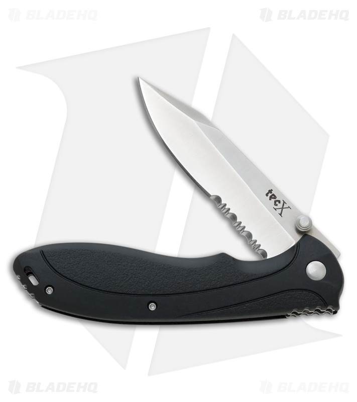 【C H Davis】 【純銀ハンドル】ティーナイフ 6本 ケース 1902年 Case Cutlery Linerlock TecX X-Pro Black ABS (3.50