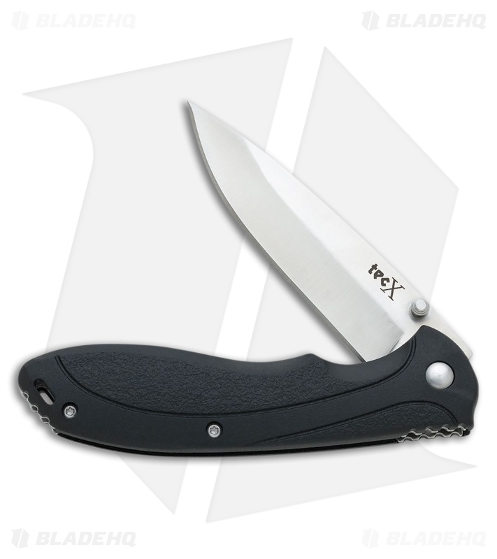 Case Cutlery Linerlock TecX X-Pro Black ABS (3.00" Satin) 