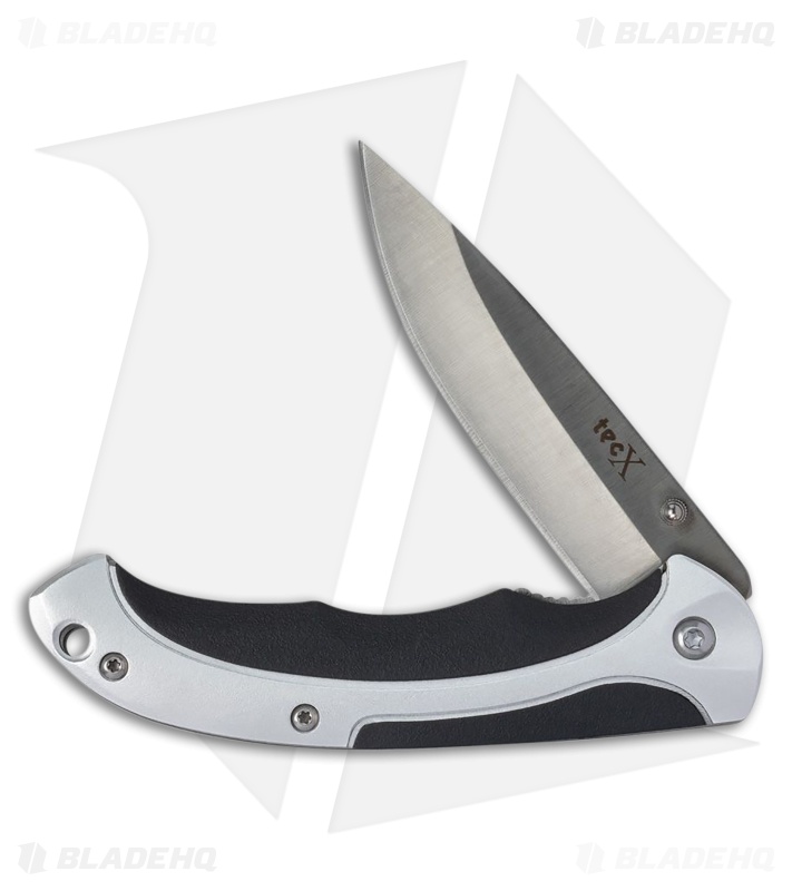 Case Cutlery Linerlock TecX Ballistix Silver Aluminum W/Rubber (3.00 Satin)
