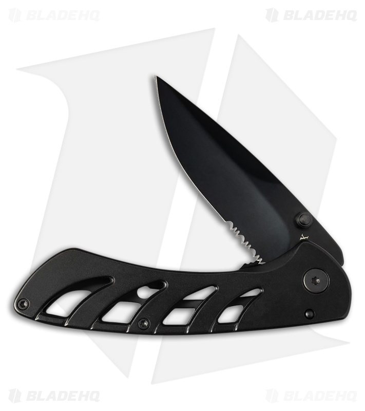 Case Cutlery TecX Exo-Lock Black Alumiumn (3.00