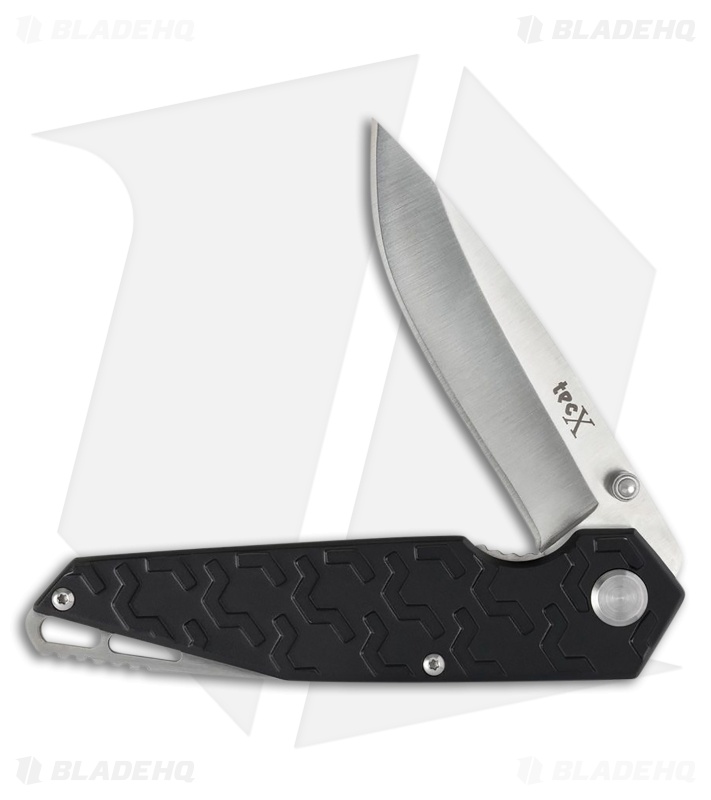 Case Cutlery Linerlock TecX Black Aluminum (3.00" Satin)