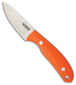 Casstrom Safari Mini Hunter Fixed Blade Knife Orange G-10 (2.6&quot; Satin) | 131137