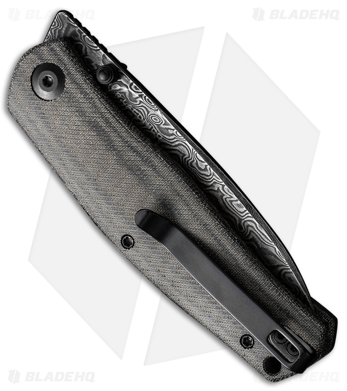 CIVIVI Sokoke Liner Lock Knife Black Micarta (3.35" Dama) C22007-DS1