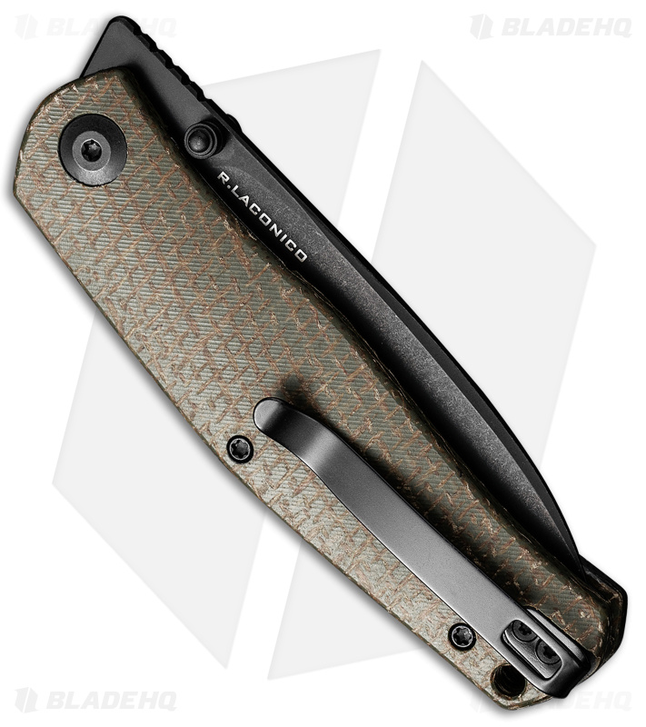 CIVIVI Sokoke Liner Lock Knife Green Micarta (3.35" BW) C22007-2