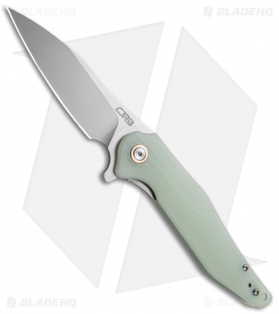 CJRB Agave Liner Lock Flipper Natural G-10 (3.5