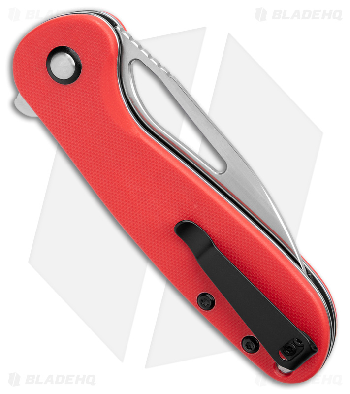 CJRB LAGO Knife Red G-10 + Satin J1926-RE - Blade HQ