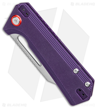 CJRB Ruffian Liner Lock Knife Purple G-10 (3.25" Satin)