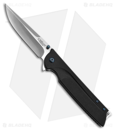 Camillus Keto Liner Lock Knife Black G-10 (3.5" Satin)