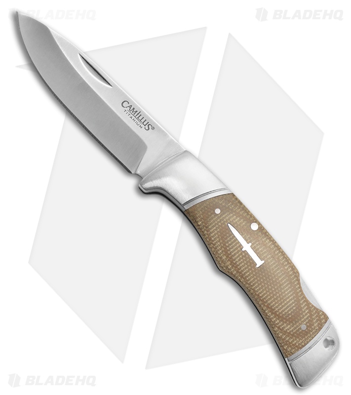 Camillus The Classic Knife Brown Micarta Satin