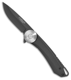 Camillus Cirque Liner Lock Knife Black G-10 (2.75" Black)
