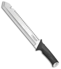 Camillus Carnivore Inject Machete Knife Black Rubber (12&quot; Satin) | 110129
