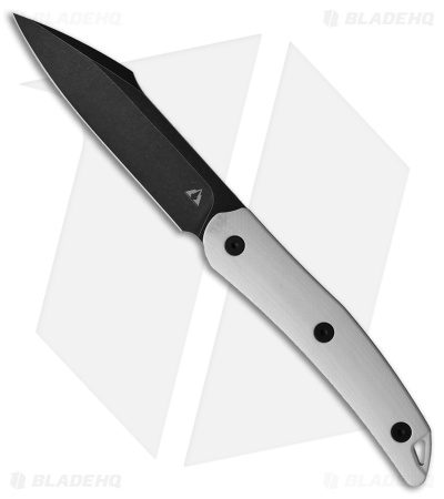 CMB Made Knives Kisame Fixed White G-10 (Black) - Blade HQ