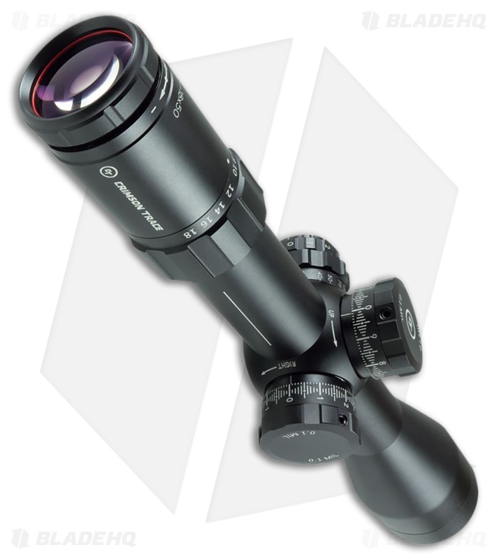 Crimson Trace 5-Series 3-18x50mm Rifle Scope – MR1-MIL Reticle