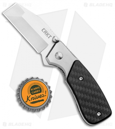 CRKT Compact Razel Liner Lock Knife Carbon Fiber (2.13" Satin)