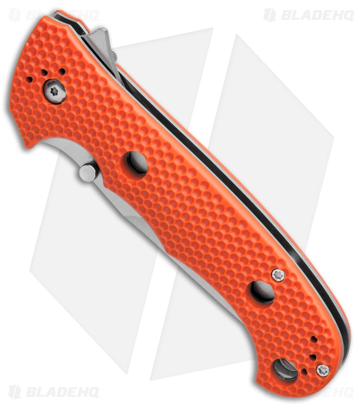 CRKT Hammond Cruiser | LAWKS Liner Lock Knife | Orange/Satin