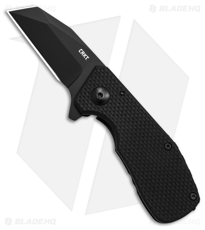 CRKT Razelcliffe Frame Lock Knife Black G-10 - Blade HQ