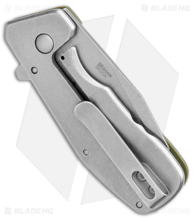 CRKT Razelcliffe Frame Lock Knife OD Green G-10 (2.4" Satin)