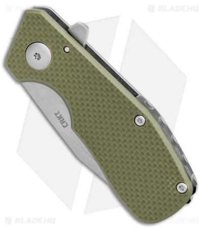 CRKT Razelcliffe Frame Lock Knife OD Green G-10 (2.4" Satin)