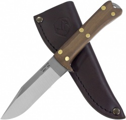 Condor Lifeland Hunter Fixed Blade Knife Walnut (4.5" Satin)