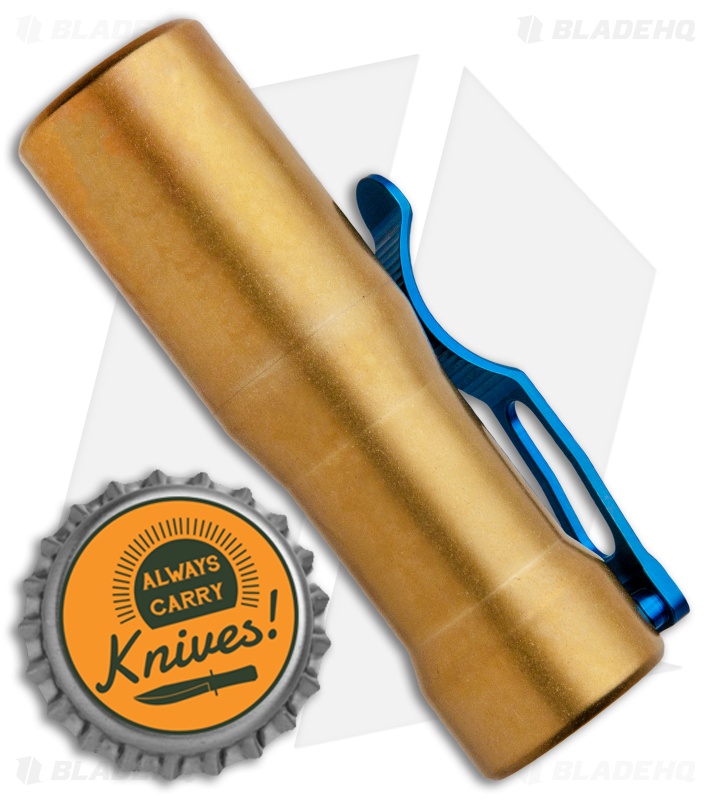 CWF Lights Arcadian Flashlight - Brass
