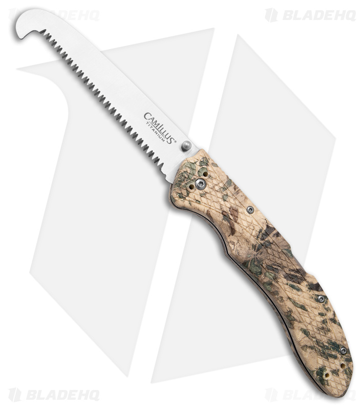 Camillus Cloak Lockback Folding Saw (4.4" Satin)