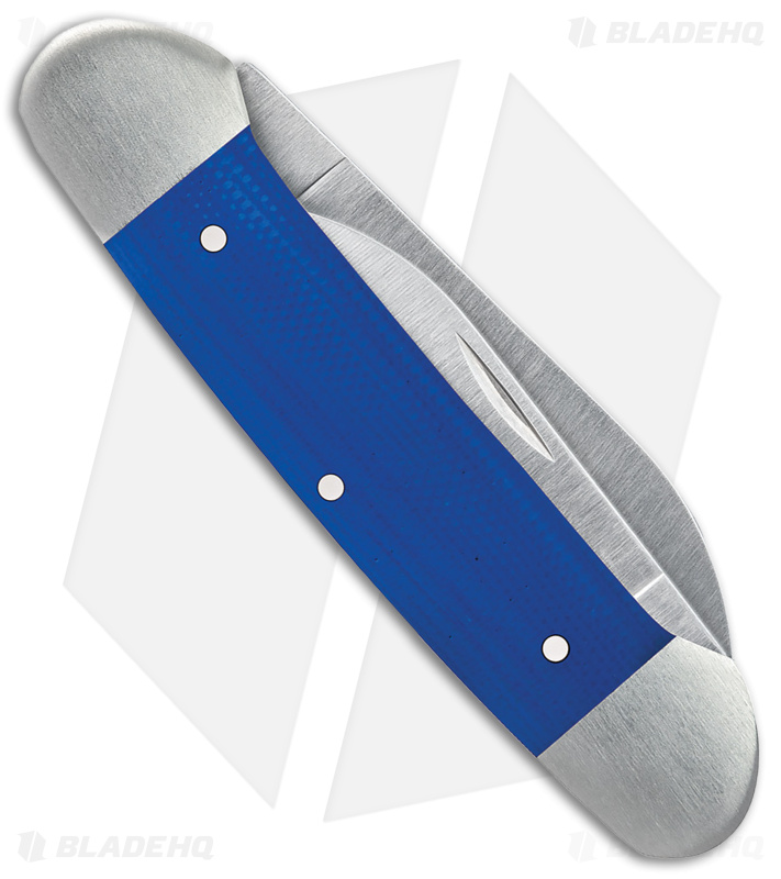 Case Knives Canoe Knife 3.6" Blue G-10 (102131 SS) 16753