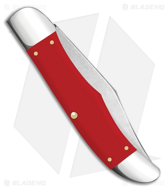 Case Folding Hunter Knife 5.3" American Workman Red Delrin (4165 CS) 73928