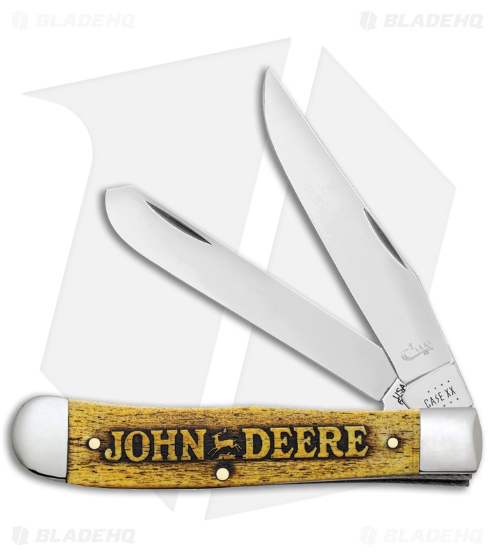 Case Cutlery John Deere Trapper Knife 4.125