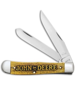 Case Cutlery John Deere Trapper Knife 4.125" (6254 SS) 