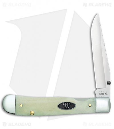 Case Kickstart TrapperLock | Assisted Opening Knife | Natural Bone