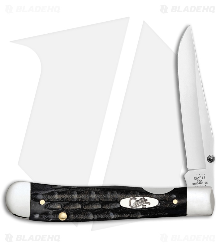 Case Cutlery Kickstart Trapperlock Buffalo Horn - Blade HQ