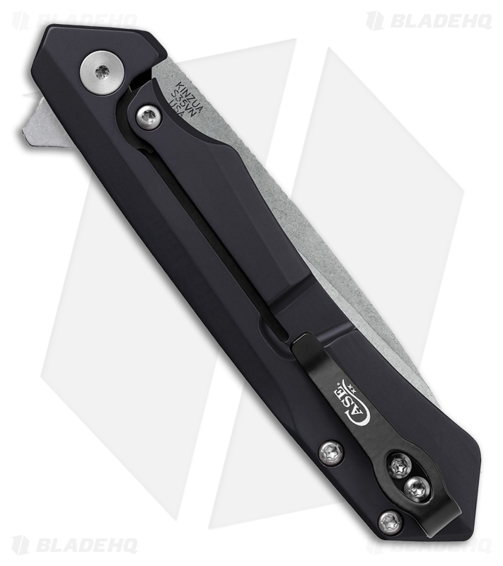 Case Cutlery Kinzua Frame Lock Knife Black/White Marbled CF(3.4" SW S35VN)
