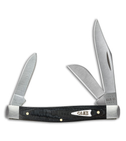 Case Medium Stockman Pocket Worn Gray Bone Crandall Jig (6318 CV