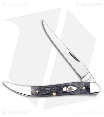 ✨グラビトンセラミックSuper M999 END 携帯用 Case Med Texas Toothpick Knife Pocket Worn Jig Gray Bone