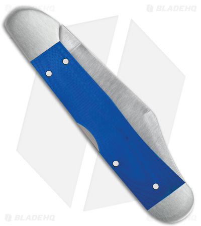 Case Knives Mini CopperLock Knife 3.6" Blue G-10 (101749L SS) 16754