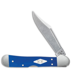 Case Knives Mini CopperLock Knife 3.6" Blue G-10 (101749L SS) 16754