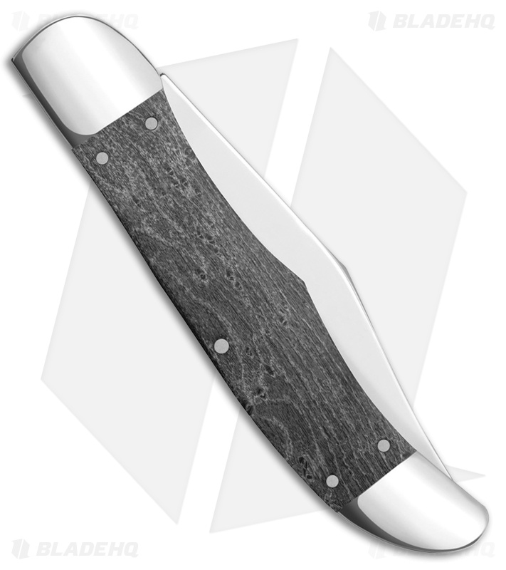 Case Knives Folding Hunter Slip Joint Knife 4" Gray Birdseye Maple 7165 SS