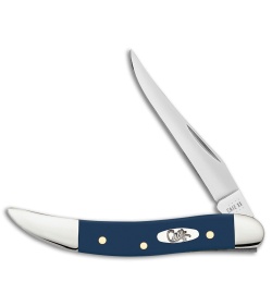 Case Cutlery Small Texas Toothpick 3" Navy Blue Polymer (410096 SS) CA23617