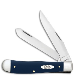 Case Cutlery Trapper Knife 3.4"  Navy Blue Polymer  (4254 SS)  23610