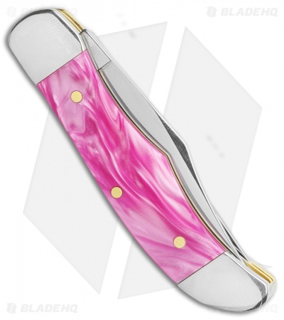 Case Pocket Hunter Knife 2.75" Pink Pearl Kirinite (102165 SS)